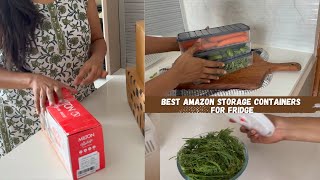 Top Amazon Storage Containers for a Tidy Kitchen & Fridge Organizing | My Everyday Fridge Favourites