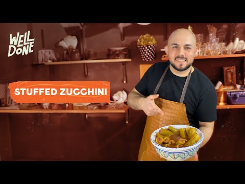 Middle Eastern Stuffed Zucchini, or Kousa Mahchi 😋😋👌