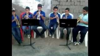 preview picture of video 'Los trompetistas del Profesor Manuel Goudett Upata Fosjiu.3GP'