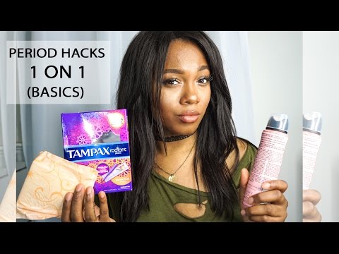 Starting Your Period 1 On 1 (Period Hacks  Every Girl Should Know)
