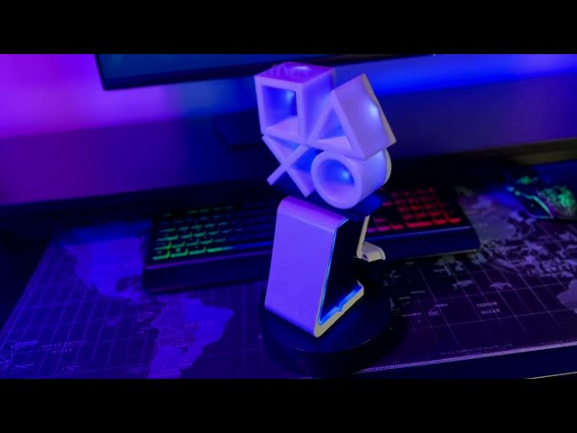 Vídeo relacionado con Cable Guys Ikon - G2 Gaming Accessories Holder & Phone Holder for Most Controller (Xbox, Play Station, Nintendo Switch) & Phone Amazon Exclusive