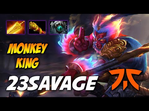 Fnatic.23savage Monkey King - Dota 2 Pro Gameplay [Watch & Learn]
