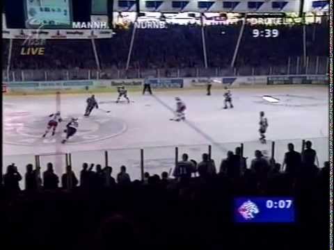 DEL 98-99 F4 Mannheim - Nürnberg 4-3 Teil 1