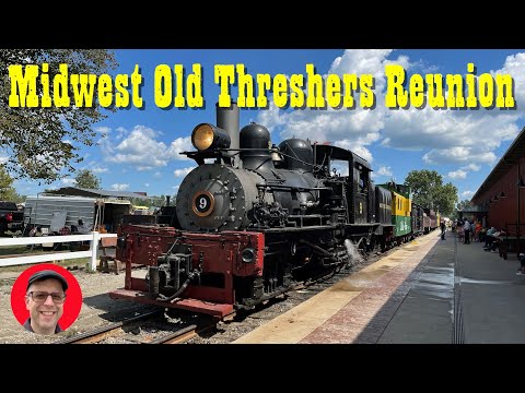 Trains at the Midwest old Threshers Reunion 2021 🚂  Mount Pleasant Iowa #trains #trainvideo