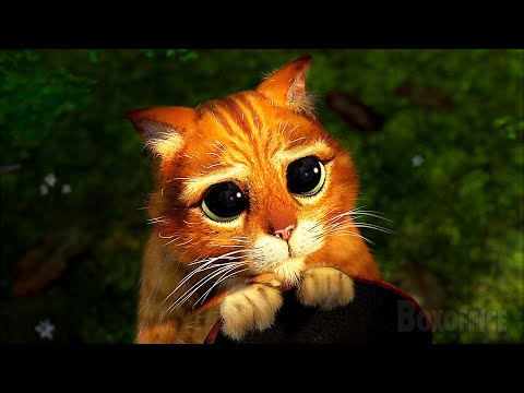 Prima apparizione del Gatto con gli Stivali | Shrek 2 | Clip in Italiano