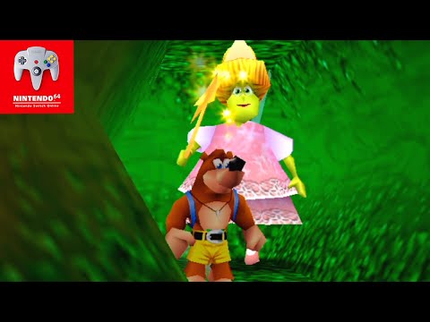 Banjo-Kazooie Switch Online N64 - 100% Walkthrough Part 6 No Commentary Gameplay - Bubblegloop Swamp