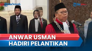 Eks Ketua MK Anwar Usman Hadir dan Ikut Sambut Pelantikan Hakim Konstitusi di Istana Negara