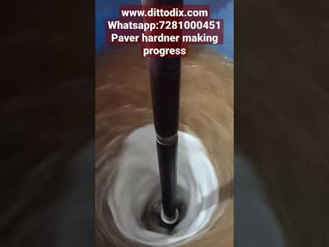 White 250Kg Silicone Based Paver Block Hardener, Grade Standard: Technical Grade