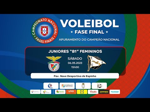 SL BENFICA x SC ESPINHO - FASE FINAL JUNIORES "B1" FEMININOS 2023