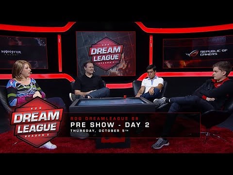 PRE SHOW - Week 1 - Day 2 - ROG DreamLeague Season 8