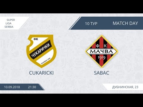 AFL18. Serbia. Super Liga. Day 10. Cukaricki - Sabac