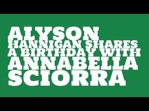 What was Alyson Hannigan's astrological sign?