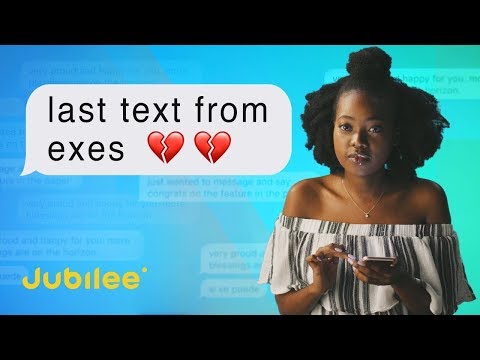 元彼・元カノとの最後のやりとりは？みんなのラストメッセージを見てみよう（People Read The Last Texts From Their Exes）