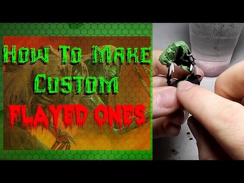 Necron flayed ones how to make / custom / conversion