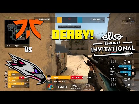 fnatic Rising vs AGO | Elisa Invitational Winter 2021 Main Qualifier - HiGHLiGHTS | CSGO
