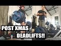 FUELED BY XMAS! | Ab salute | Back workout