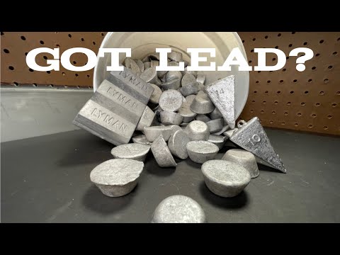 How to melt lead wheel weights into ingots