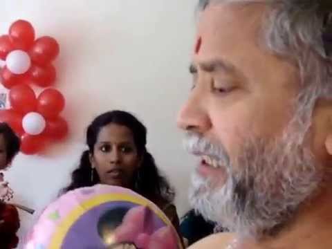Manasvini birthday satyanarayana pooja song