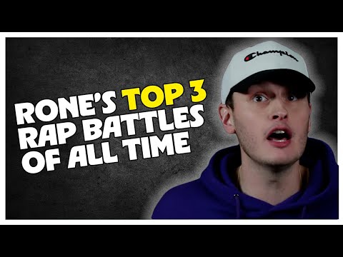 Rone's Top 3 Battle Rap Rounds OF ALL TIME