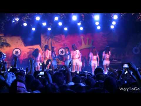 [Fancam] 100724 SNSD - "Are you Ready SNSD??" "Yeah!!!" @Carribean Bay Mini Concert [Short Clip]