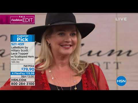 HSN | Hillary Scott Fashions 09.10.2018 - 05 PM