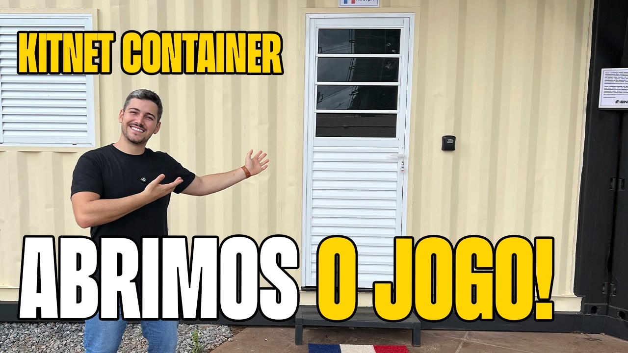 Quanto Custa Construir uma KITNET CONTAINER do ZERO!