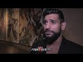 AMIR KHAN "CRAWFORD NOT BIGGER THAN ME, HE HAS POWER BUT I CAN DEAL WITH IT"