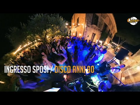 CORAGA - INGRESSO SPOSI ANNI 90 -  Musica matrimonio Sicilia - Wedding Band Sicilia