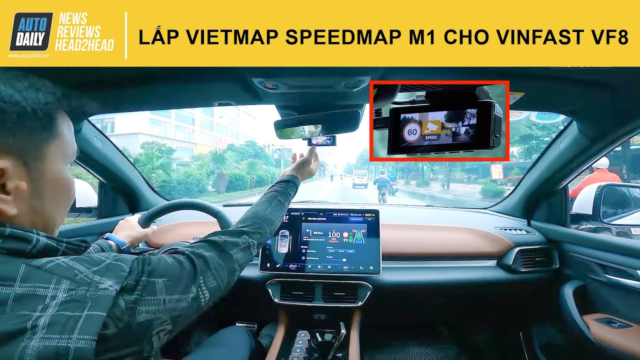 Camera hành trình Vietmap SpeedMap M1 cho VinFast VF8 – Sự lựa chọn đáng giá