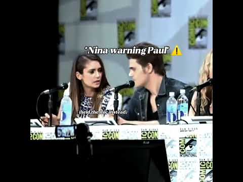 Nina warned Paul not to drink water from Plec's water placement