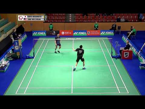 Yonex German Open 2023 🏸 - MS 1R - Cheam June Wei (MAS) 🇲🇾 🆚 Kenta Nishimoto (JPN) 🇯🇵