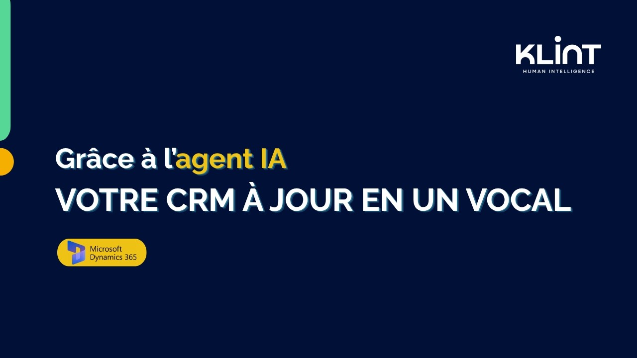 Aperçu de la vidéo : Agent IA Dynamics 365, vos appels transformés en données CRM