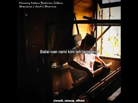Lagu Minang Terbaru Rhenima feat Andri Dharma/Minangkabau Bakirim Salam