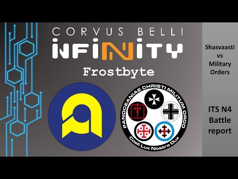 Fast Panda Gaming: Infinity N4 Battle Report - 300pt ITS13 Frostbyte (Shasvaasti v Military Orders)