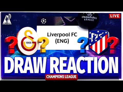 CHAMPIONS LEAGUE LAST 16 DRAW LIVE! 🏆