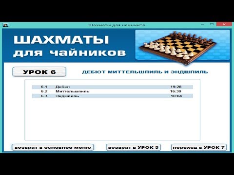 Курс шахматы для "чайников". Урок 6.3.2.3. Эндшпиль. Правило квадрата