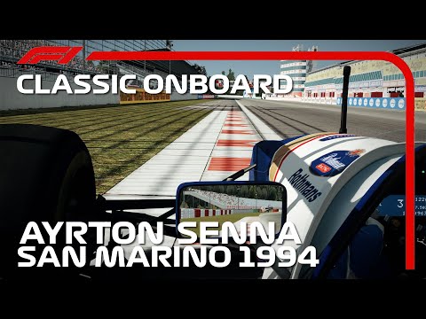 F1 1994 Ayrton Senna Onboard Lap At Imola | 1994 San Marino Grand Prix