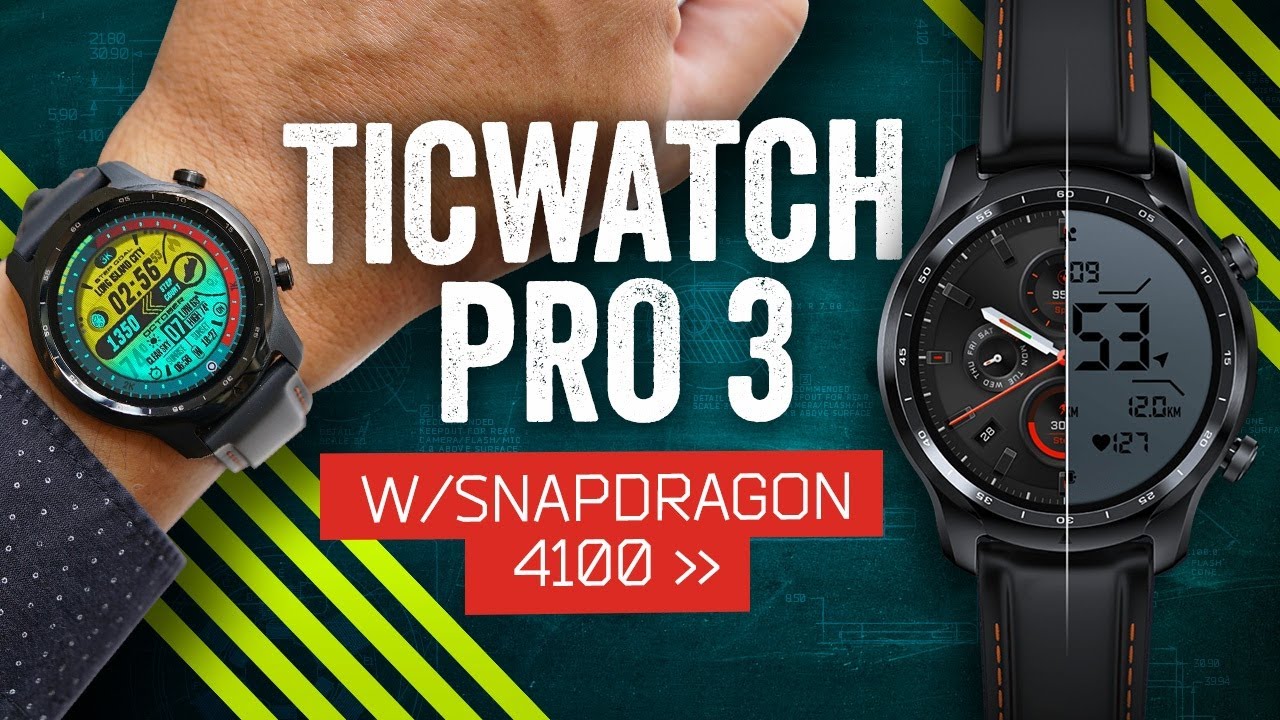 Ticwatch Pro 3 Review: Wear OS Finally Works! - YouTube