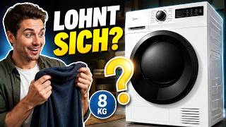 Trockner günstig kaufen: Ein günstiger Wärmepumpentrockner im Midea-Test!