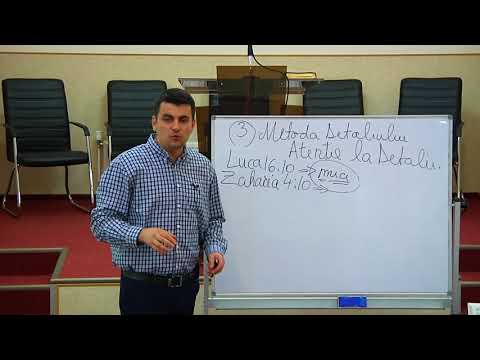 5.Cum să studiem Biblia - Metode de studiere a Bibliei partea 1 - Andrei Orășanu