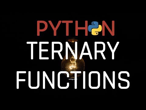 Python Ternary Functions 3 7