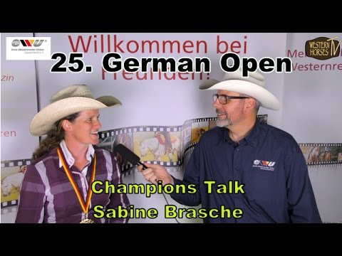 WHTV: EWU 25. German Open Champions Talk jun. Working Cowhorse