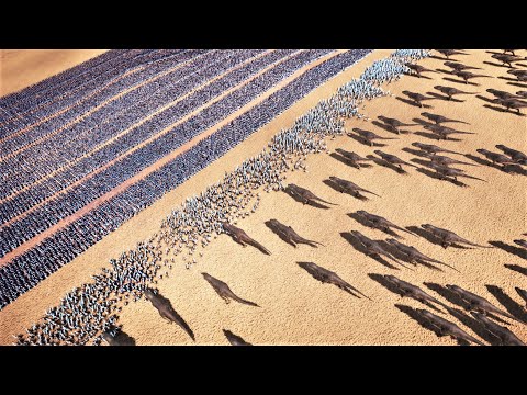 Is 10 Strong Wall of Jedi Can Stop T-Rex | Ultimate Epic Battle Simulator 2 | UEBS2