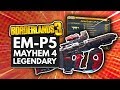 BORDERLANDS 3 | Crader's EM-P5 Mayhem 4 Legendary Weapon Guide