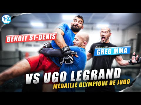 Benoit Saint-Denis & GregMMA vs Ugo Legrand (médaillé Olympique de Judo) !