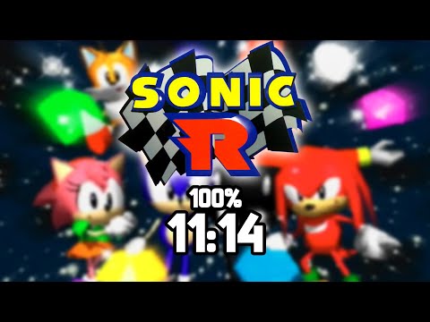 Sonic R (GCN) - 100% speedrun in 11:14 [pWR]