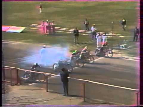 1989 World Pairs Final at Leszno Heat 10 crash and re-run