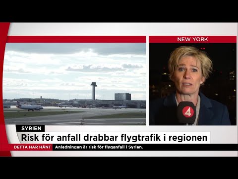 Ann Tiberg: Världen är splittrad i frågan kring Syrien - Nyheterna (TV4)