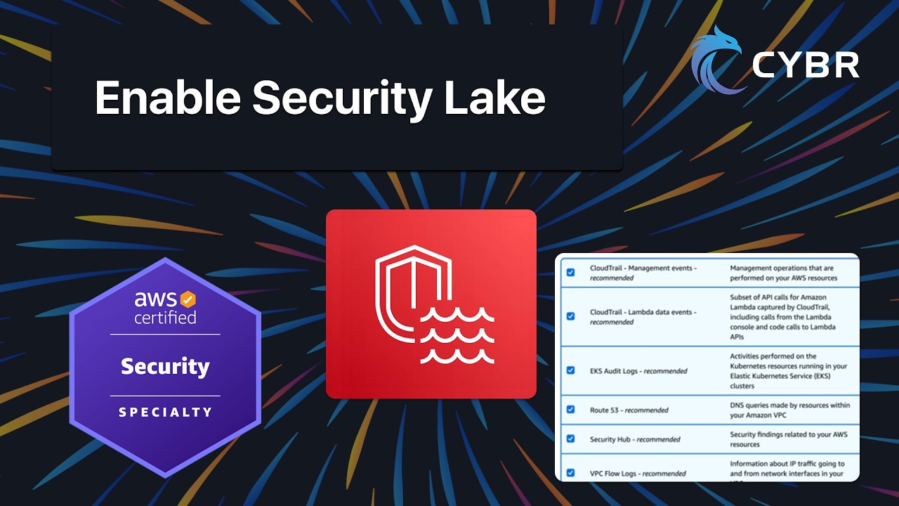 Enable Amazon Security Lake - SCS-C03