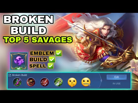 LANCELOT BEST BUILD 2022 | MY TOP 5 LANCELOT SAVAGE | LANCELOT GUIDE